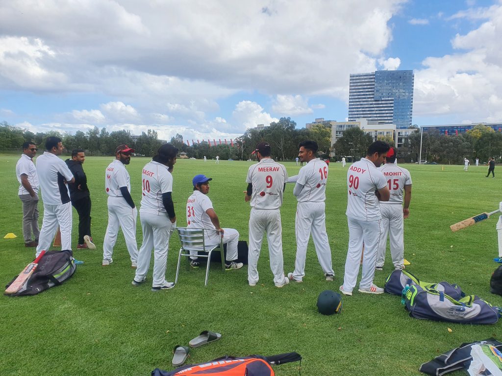 RMIT CC Players at IntraClub