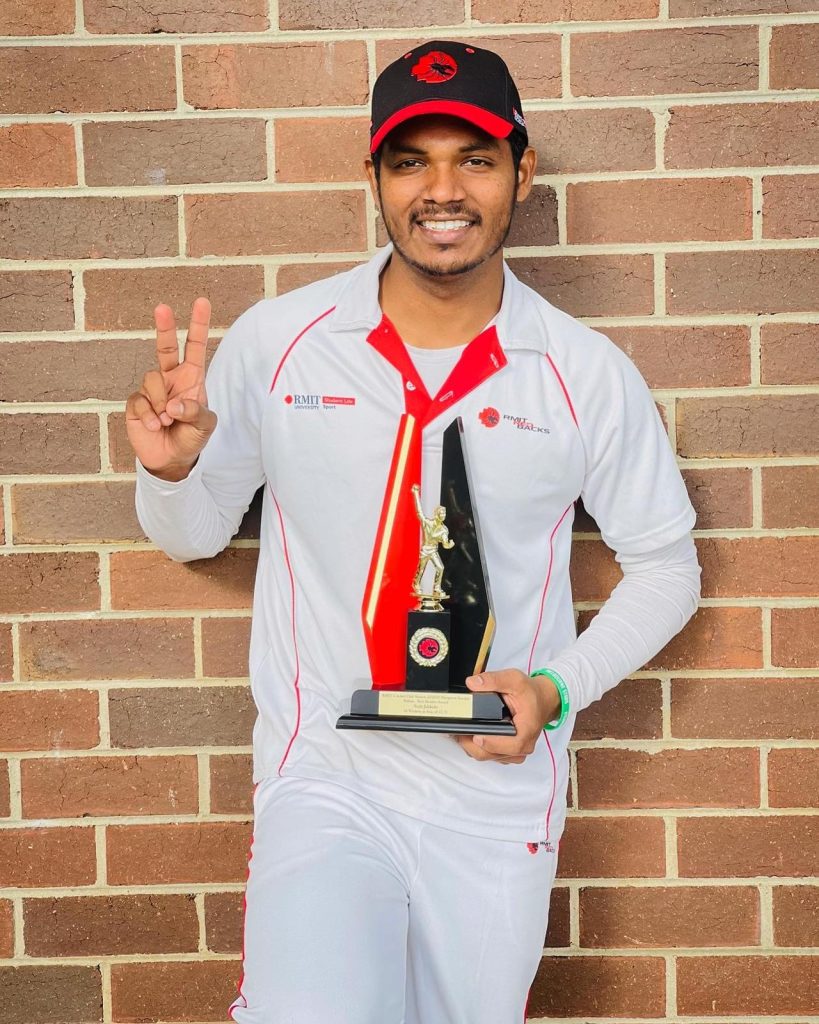 RMIT CC Sujeet Award Winner